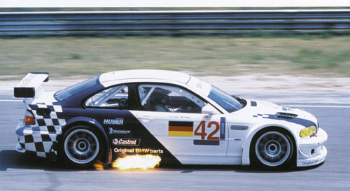 Photo BMW M3 (E46) GTR – JJ Lehto, Jörg Müller, ALMS 2001, Tirage Automobile