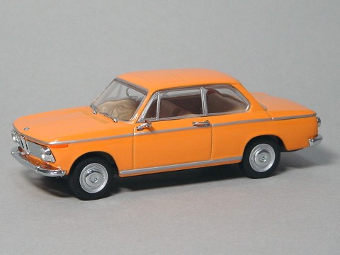 1966 BMW 1600 Inka Orange Hersteller MINICHAMPS RAME 2000 pcs